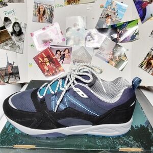 Karhu Navy & Gray Athletic Sneaker with Blue Accents New With Tags
